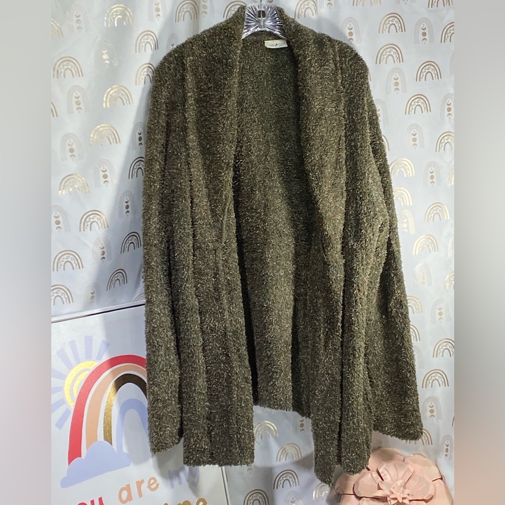 White Stag Olive Green Women's Cardigan